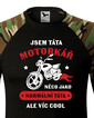 Pánske tričko Tato motorkár