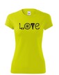 Dámske tričko LOVE