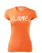 Dámske tričko LOVE
