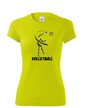 Dámske tričko Volejbal