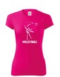 Dámske tričko Volejbal
