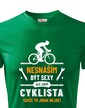 Pánske tričko Sexi cyklista