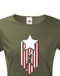 Dámske tričko Kapitán Amerika