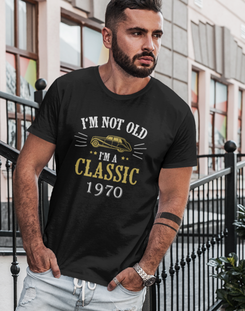 Pánske tričko I'm Not Old I'm A Classic