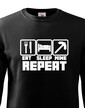 Detská mikina Eat Sleep Mine Repeat