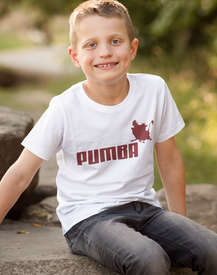 Detské tričko s potlačou Pumba