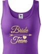 Dámske tričko Bride Team