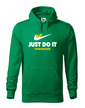 Pánska mikina s potlačou JUST DO IT TOMORROW