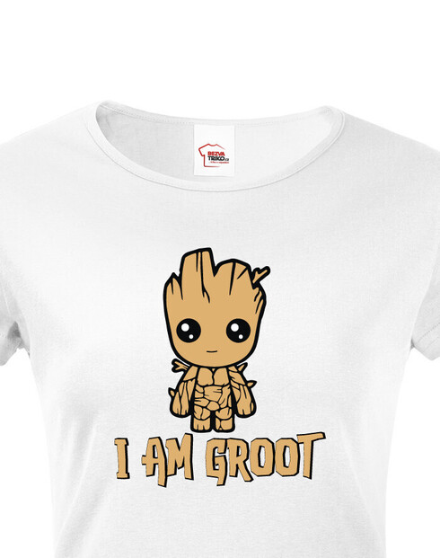 Dámske tričko Groot z filmu Strážcovia galaxie 2