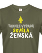 Dámske tričko Takto vyzerá skvelá ženská