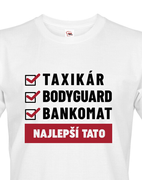 Pánske tričko Najlepší tato