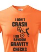 Pánske MTB tričko RANDOM GRAVITY CHECKS