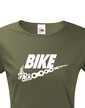 Dámské tričko pro cyklisty BIKE