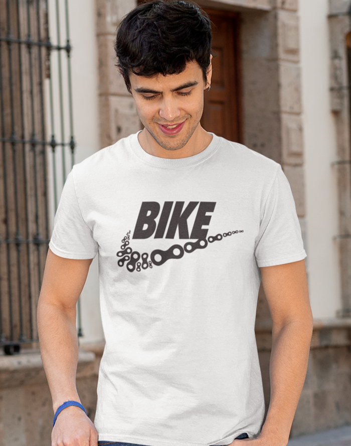 Pánske tričko pre cyklistov BIKE