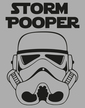 Body s potlačou Star Wars Storm Pooper