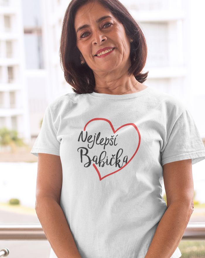 Tričká pre najlepšiu babičku na svete