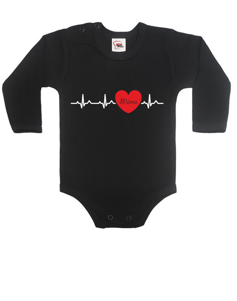 Bodýčko s potlačou Tep mama