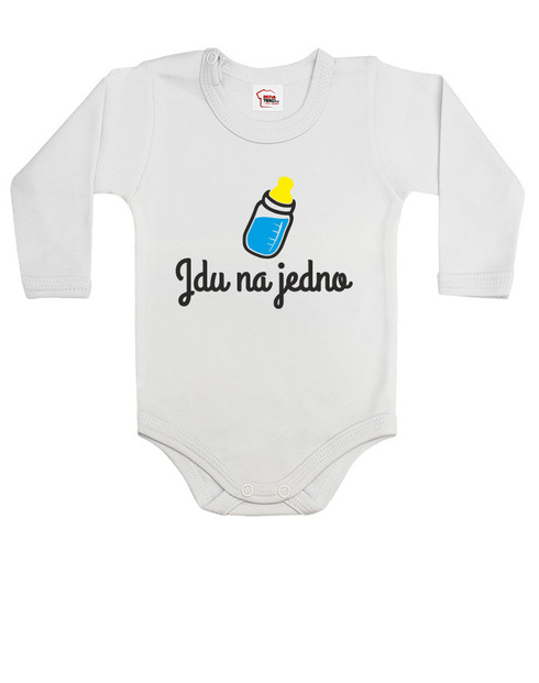 Bodýčko s potlačou Idem na jedno