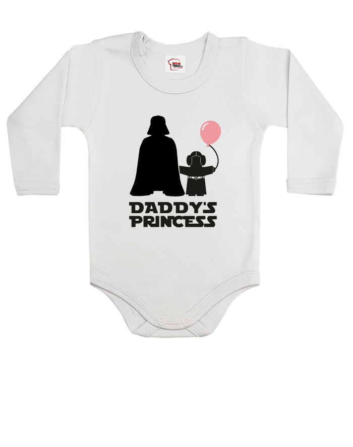 Body s potlačou Star Wars Daddys Princess