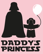 Body s potlačou Star Wars Daddys Princess