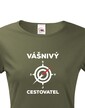 Dámské tričko Vášnivý cestovateľ