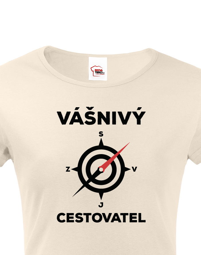 Dámské tričko Vášnivý cestovateľ
