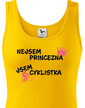 Dámske tričko nie som princezná, som cyklistka