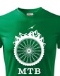 Pánske tričko MTB - pre milovníkov horských bicyklov