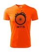 Pánske tričko MTB - pre milovníkov horských bicyklov