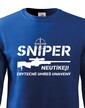 Pánske tričko Sniper - Neutekaj, zbytočne umrieš unavený