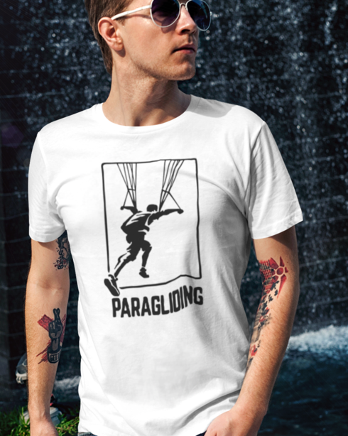 Tričko pro fanúšikov paraglidingu