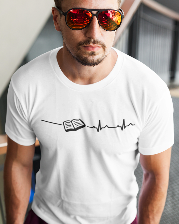 Pánske tričko pre milovníkov knižiek a čítania