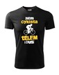 Pánské tričko Cyklista tělem i duší