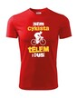Pánské tričko Cyklista tělem i duší