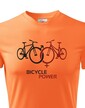 Pánske tričko pre cyklistov Bicycle Power