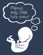 Tehotenské tričko Útek plánujem túto ....