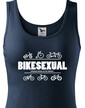 Dámské tričko pro cyklisty Bikesexuál