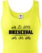 Dámské tričko pro cyklisty Bikesexuál