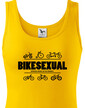 Dámské tričko pro cyklisty Bikesexuál