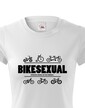 Dámské tričko pro cyklisty Bikesexuál