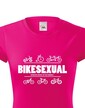 Dámské tričko pro cyklisty Bikesexuál