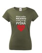 Dámské tričko Miluji svého policistu