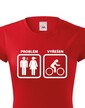 Dámské tričko pro cyklisty Problém vyřešen