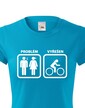 Dámské tričko pro cyklisty Problém vyřešen