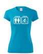 Dámské tričko pro cyklisty Problém vyřešen