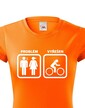 Dámské tričko pro cyklisty Problém vyřešen