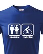 Pánské tričko pro cyklisty Problém vyřešen