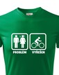 Pánské tričko pro cyklisty Problém vyřešen