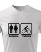 Pánské tričko pro cyklisty Problém vyřešen