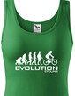 Dámské cyklo triko Evoluce cyklistiky